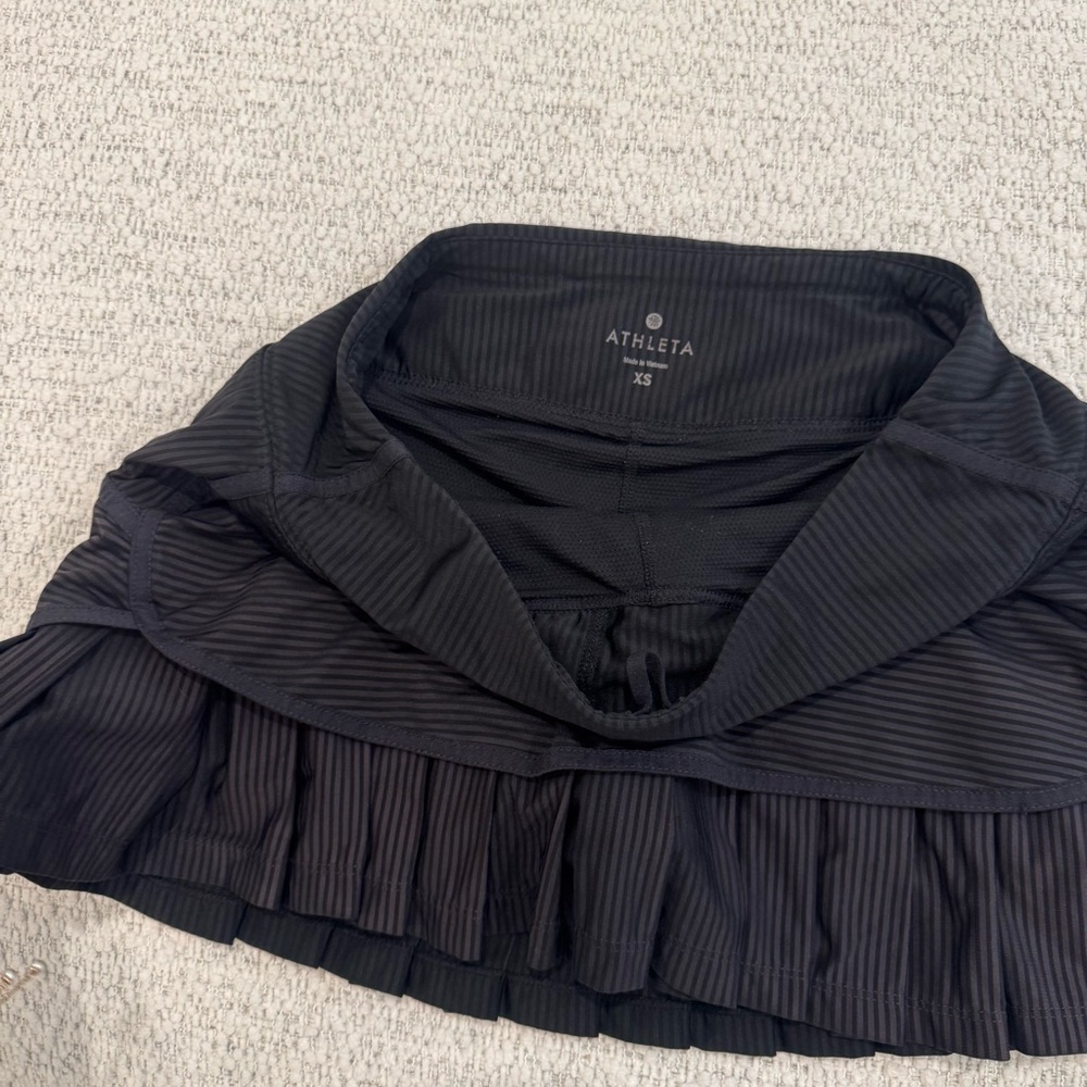 Athleta Black Athletic Skort - Picture 2 of 3